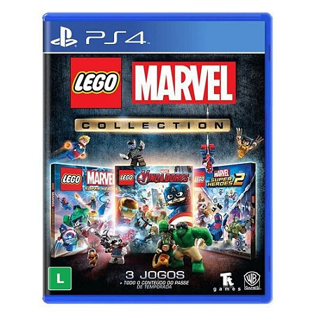 Jogo Lego Marvel Collection PS4 Novo