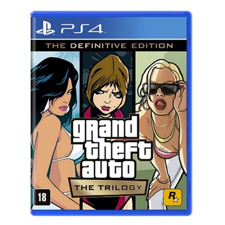 Jogo Grand Theft Auto The GTA Trilogy PS4 Novo