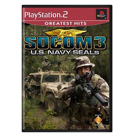 Jogo Socom 3 U.S. Navy Seals PS2 Usado