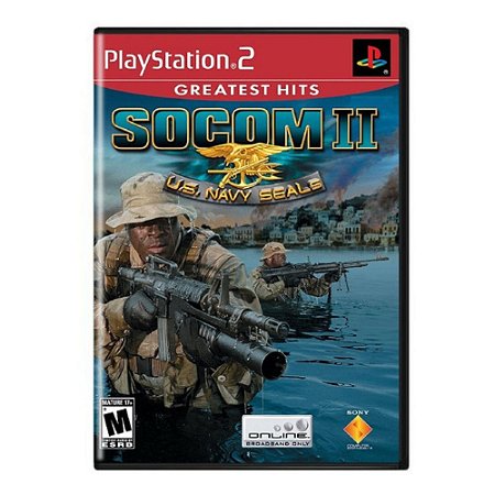 Jogo Socom 2 U.S Navy Seals PS2 Usado