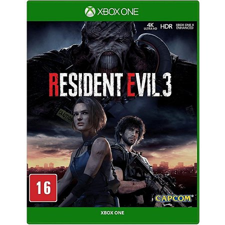 Jogo Resident Evil 3 Xbox One Usado S/encarte
