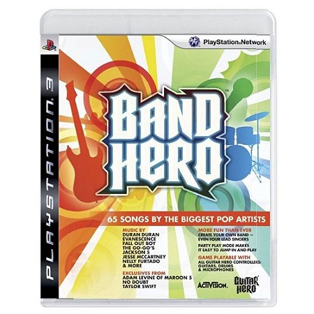 Jogo Band Hero PS3 Usado