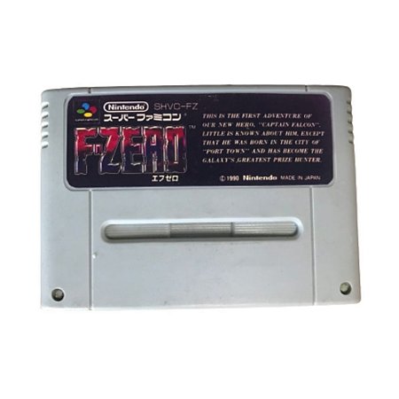 Jogo F-Zero Nintendo Classico Usado