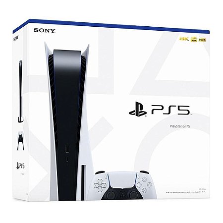 Console Sony Playstation 5 825GB SSD 8K CFI-1100A Japão Novo
