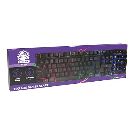 Teclado Gamer Start 015-0085 Novo