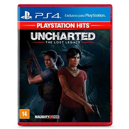 Jogo Uncharted The Lost Legacy Playstation Hits PS4 Novo