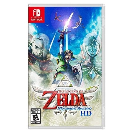 Jogo The Legend Of Zelda Skyward Sword HD Switch Novo