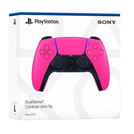 Controle Sem Fio DualSense Nova Pink Sony PS5 Novo