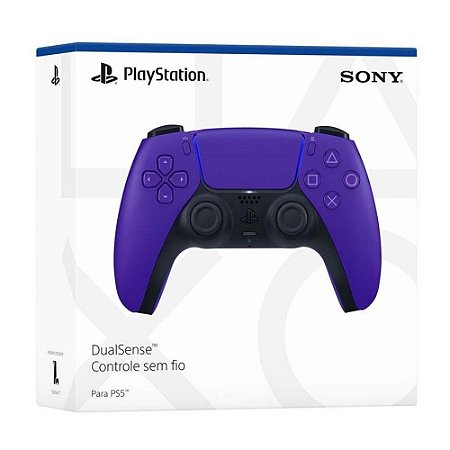 Controle Sem Fio DualSense Galactic Purple Sony PS5 Novo