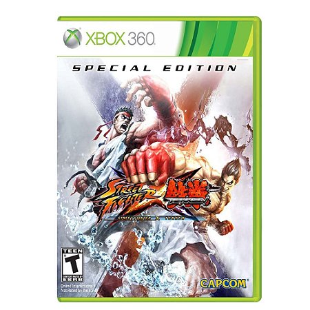 Jogo Street Fighter X Tekken Special Edition Xbox 360 Usado