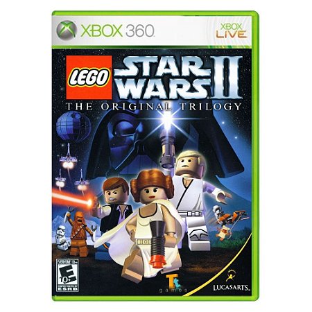 Jogo Lego Star Wars II The Original Trilogy Xbox 360 Usado S/encarte