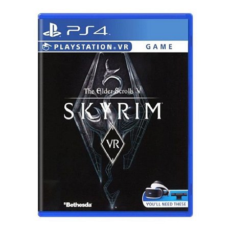 Jogo The Elder Scrolls V Skyrim Playstation VR PS4 Usado