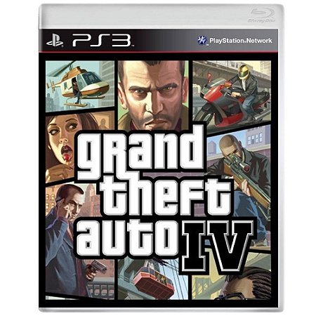 Jogo Grand Theft Auto IV GTA 4 PS3 Usado