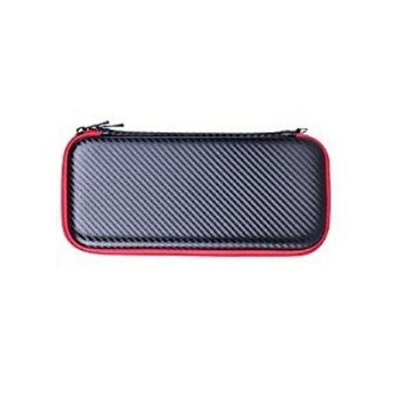 Case Nintendo Switch Preto e Vermelho HeysTop Novo