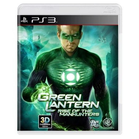 Jogo Green Lantern Rise of The Manhunters PS3 Usado
