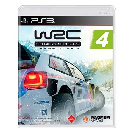 Jogo World Rally Championship WRC 4 PS3 Usado