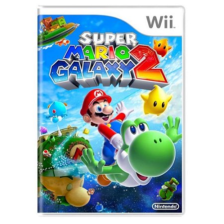 Gameteczone Jogo Nintendo Wii Super Mario Galaxy - Nintendo São Paulo -  Gameteczone a melhor loja de Games e Assistência Técnica do Brasil em SP