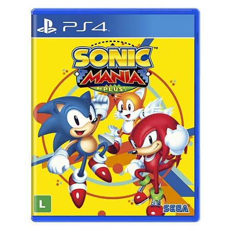 Jogo Sonic Mania Plus PS4 Usado
