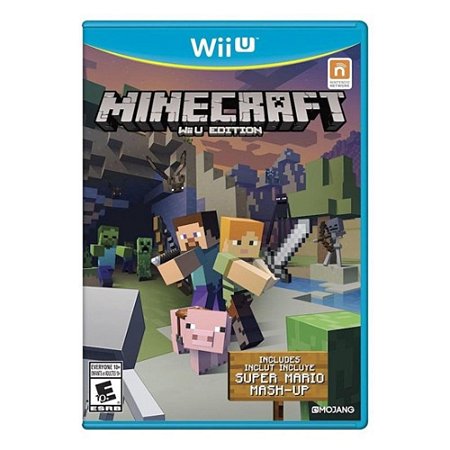 Jogo Minecraft Wii U Edition Nintendo Wii U Usado