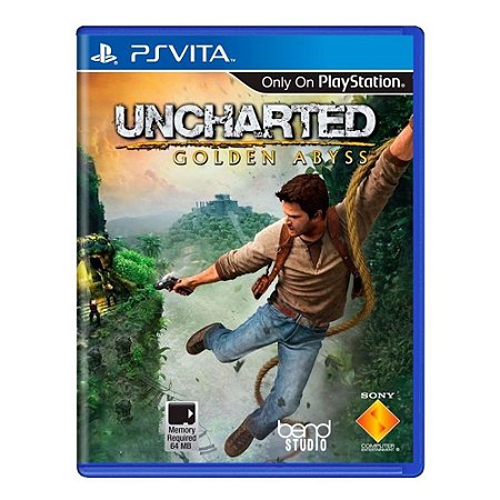 Jogo Uncharted Golden Abyss PS Vita Usado