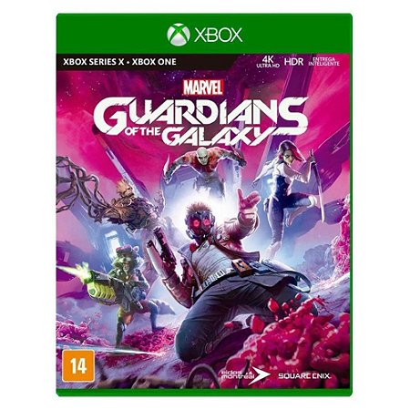 Jogo Marvel Guardians of The Galaxy Xbox One e Series X Usado