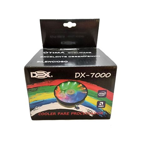 Cooler Para Processador Intel e AMD DX-7000 Dex Novo