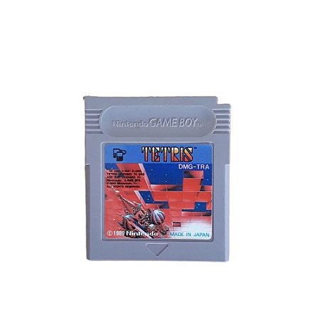 Jogo Tetris com Manual Nintendo Game Boy Usado