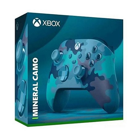 Controle Sem Fio Mineral Camo Microsoft Xbox Series S e X Novo