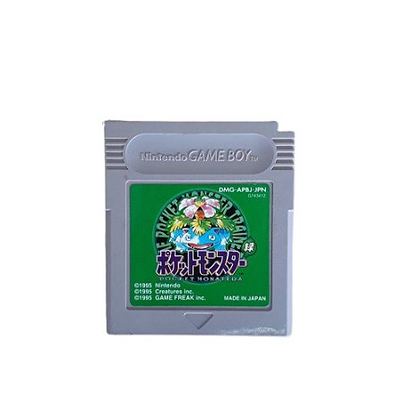 Jogo Pokémon Green Nintendo Game Boy Usado