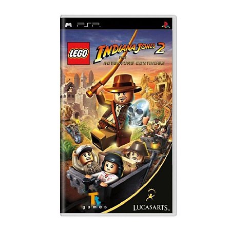 Jogo Lego Indiana Jones 2 The Adventure Continues PSP Usado S/encarte