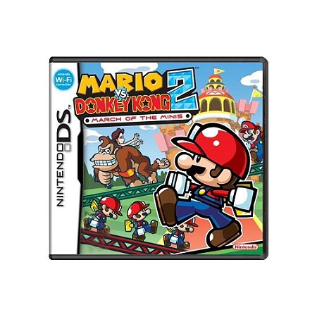 Jogo Mario vs. Donkey Kong 2 March of the Minis Nintendo DS Usado S/encarte