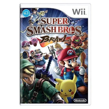 Jogo Super Smash Bros Brawl Wii Usado