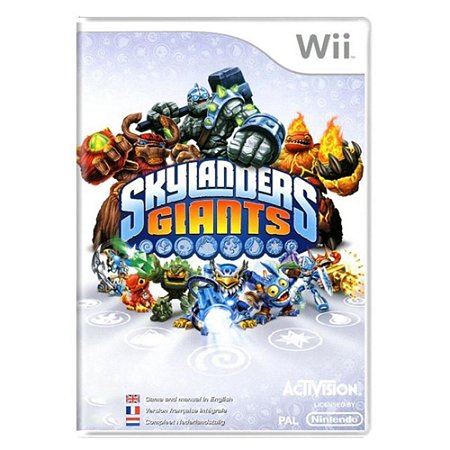 Jogo Skylanders Giants Wii Usado S/encarte