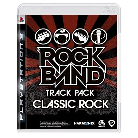 Jogo Rock Band Track Pack Classic Rock PS3 Usado