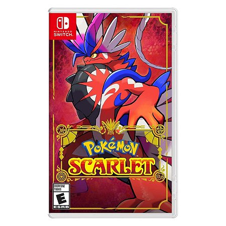 Jogo Pokémon Scarlet Nintendo Switch Novo