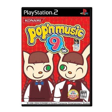 Jogo Pop'n Music 9 PS2 Usado