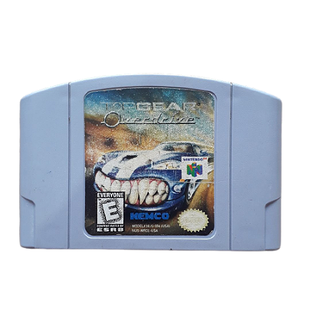 Jogo Top Gear Overdrive Nintendo 64 Usado Original