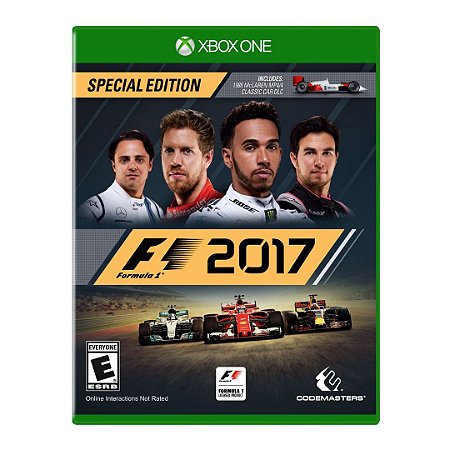 Jogo Fórmula 1 F1 2017 Xbox One Usado