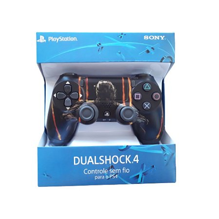 Controle PS4 Call of Duty Sem Fio Primeira Linha Novo