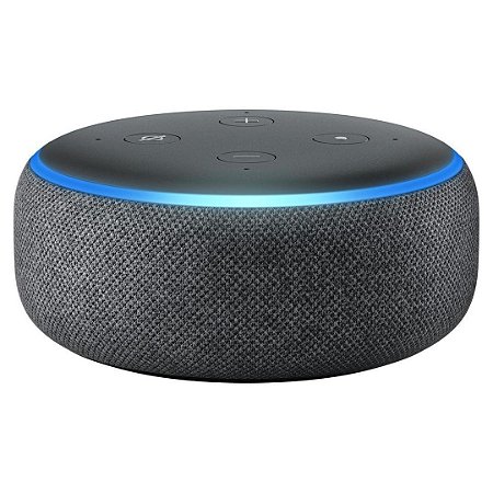 Amazon Echo Dot com Alexa 3ª Geração Preto Novo