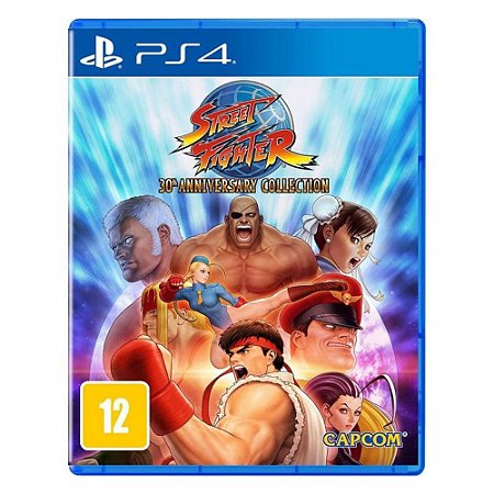 Jogo Street Fighter 30th Anniversary Collection PS4 Usado