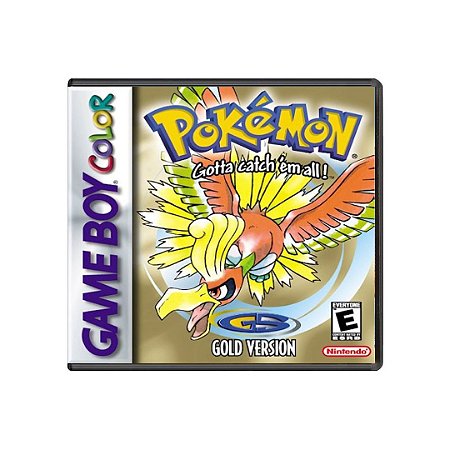 Jogo Pokémon Gold Version Game Boy Color Usado
