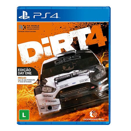 Jogo Dirt 4 PS4 Usado