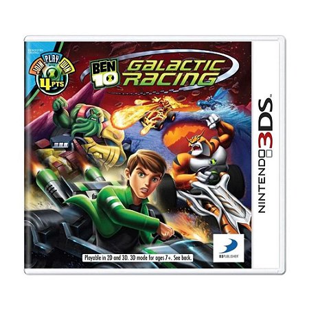 Jogo Ben 10 Galactic Racing 3DS Usado S/encarte