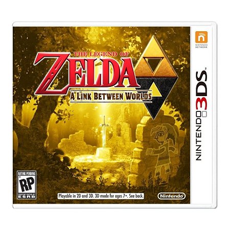 Jogo The Legend of Zelda a Link Between Worlds 3DS Usado