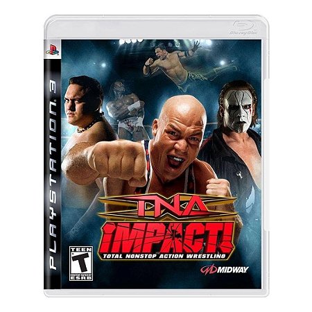 Jogo TNA Impact PS3 Usado