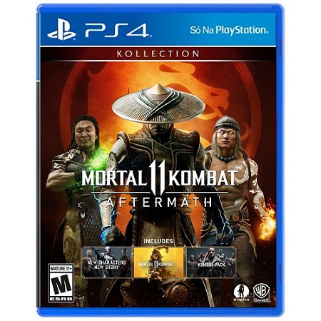 Jogo Mortal Kombat 11 Aftermath PS4 Usado
