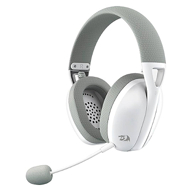 Headset Gamer Ire Pro Branco Sem Fio Redragon Novo