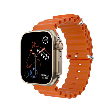 Relógio SmartWatch W68 Dourado Microwear Novo