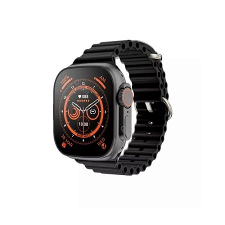 Relógio SmartWatch W68 Preto Microwear Novo
